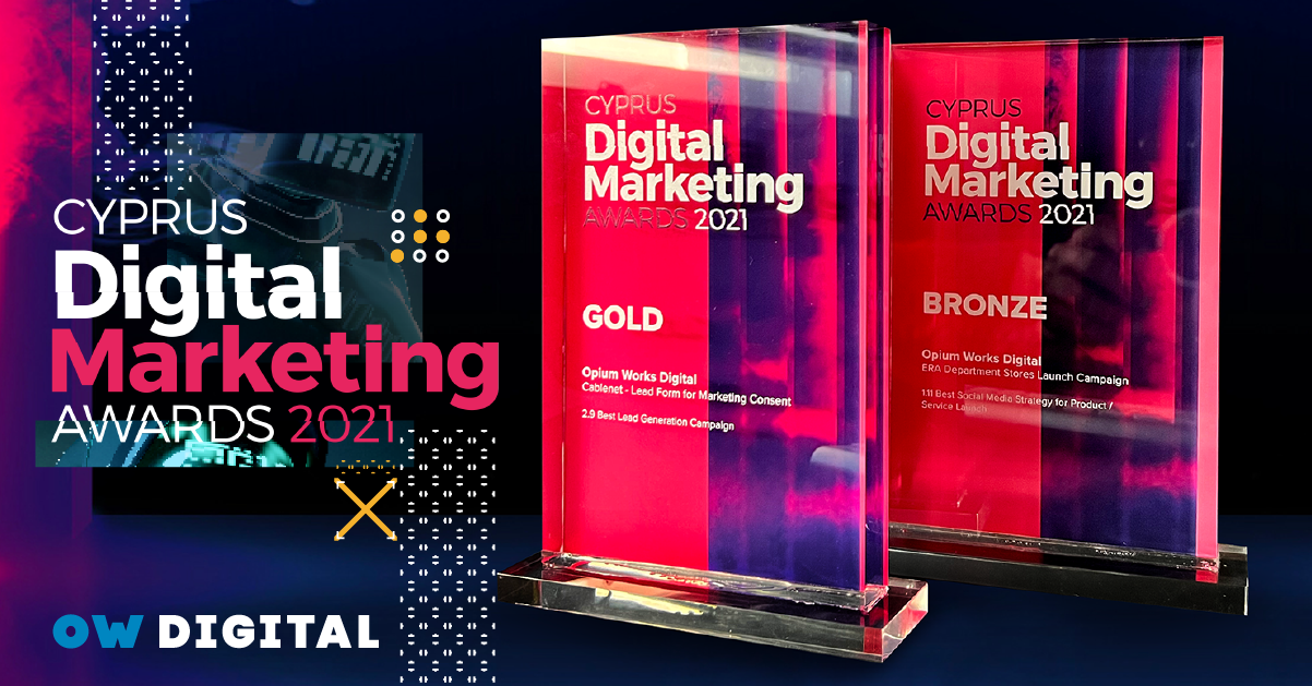 winners  digital marketing awards opium works 